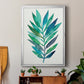 Palm Frond Flow II - Modern Framed Canvas Print