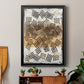 Raffia Palm II - Modern Framed Canvas Print