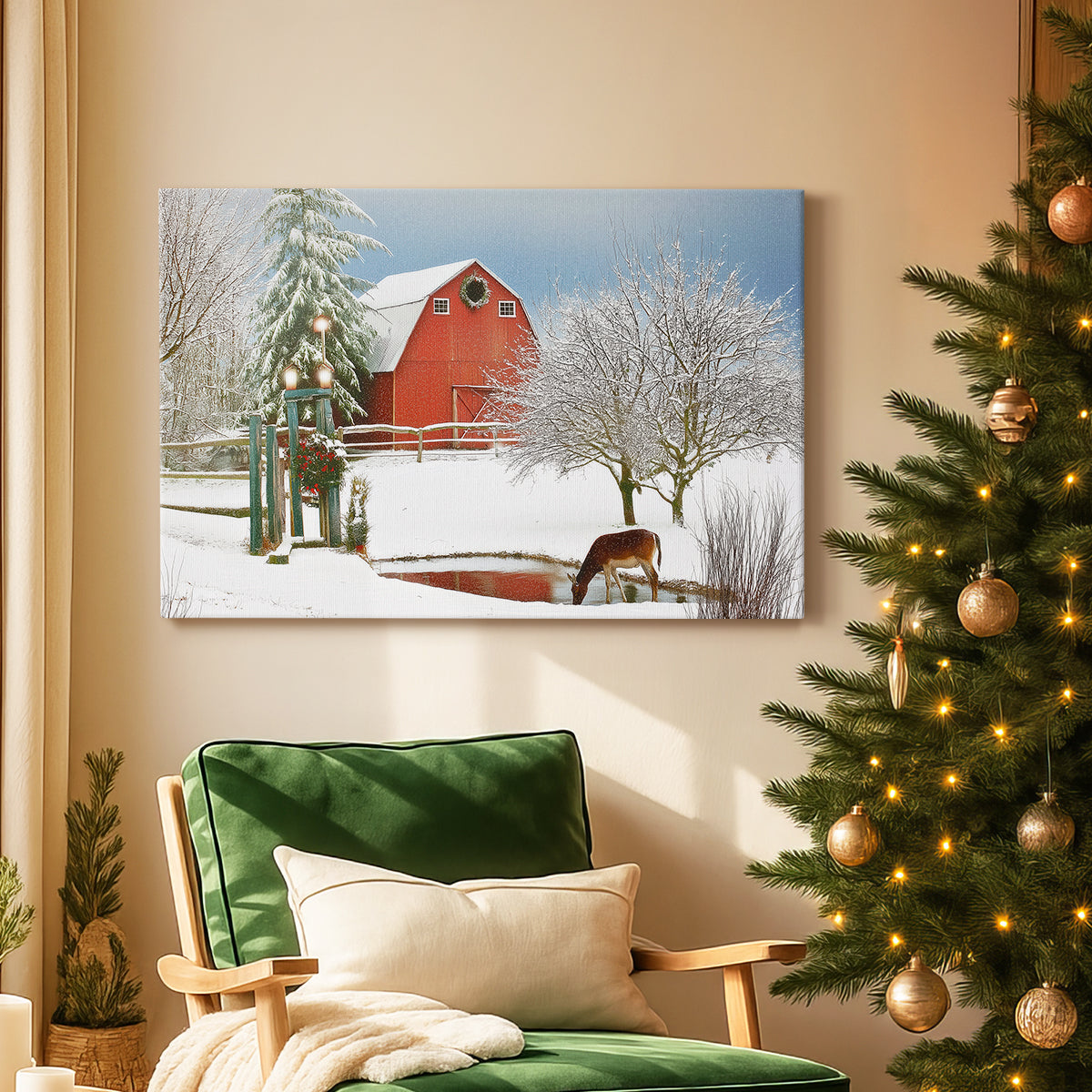 Silver Twilight Carol - Canvas Art Print