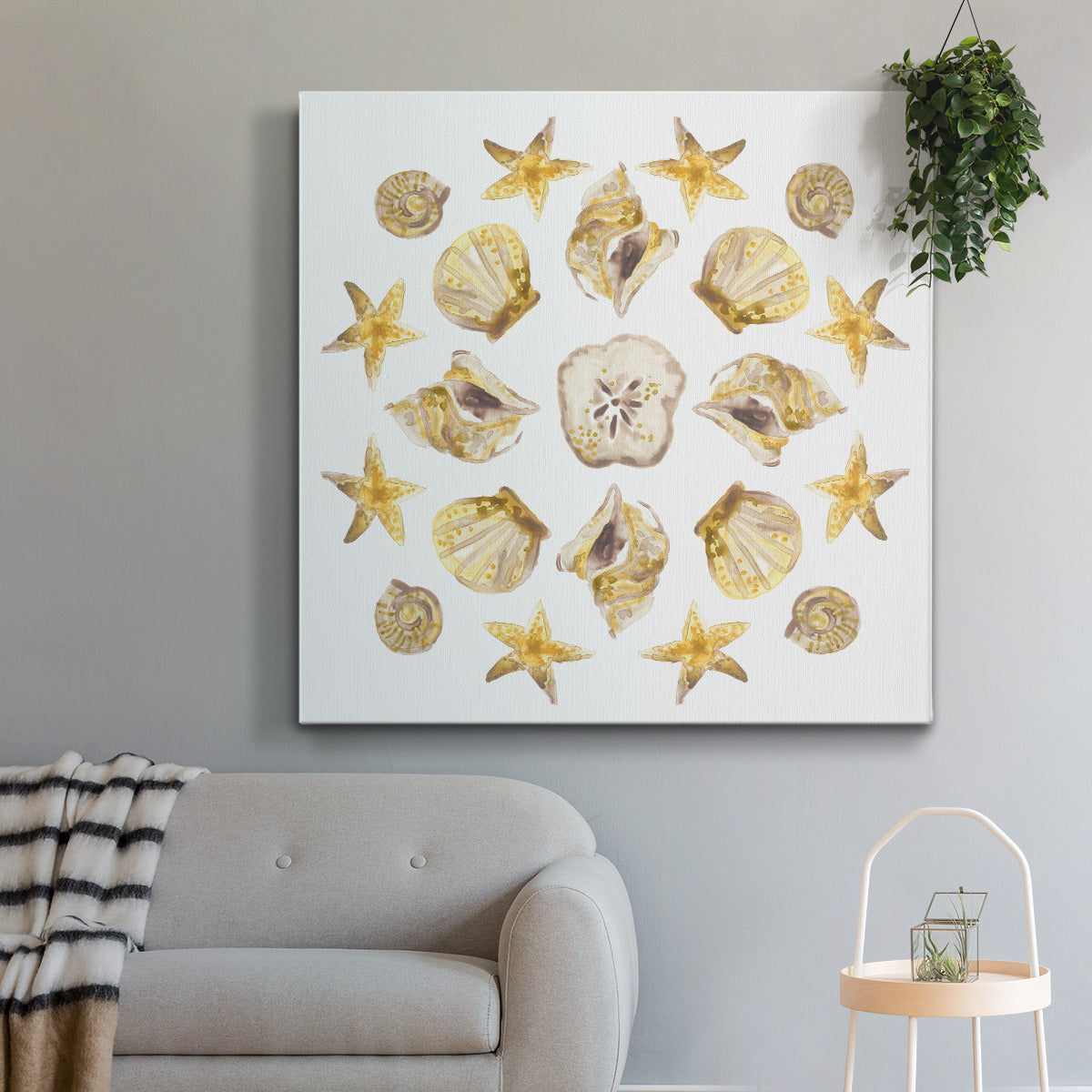 Seaside Kaleidoscope III - Canvas Art Print