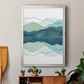 Icicle Range II - Modern Framed Canvas Print