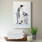 Emperor Penguins I Premium Gallery Wrapped Canvas - Ready to Hang