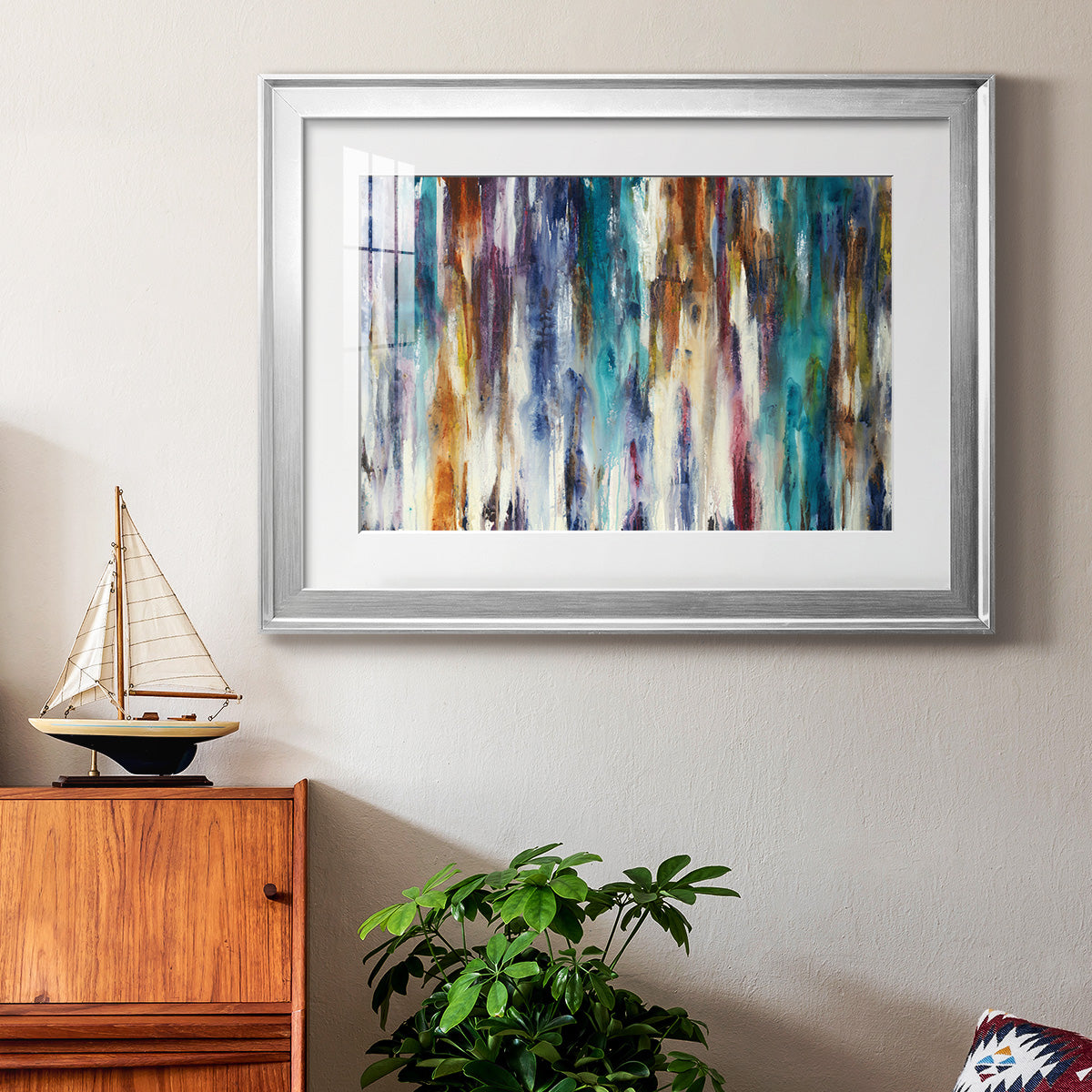 Shape Shifting Premium Framed Print - Ready to Hang