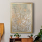 Embellished Starburst Bloom I - Modern Framed Canvas Print