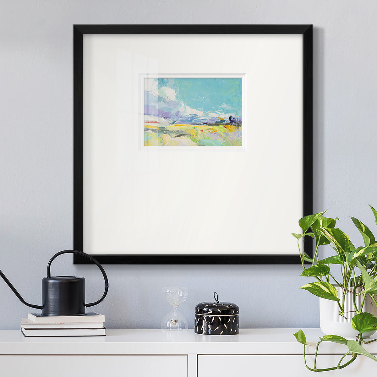 Travels Premium Framed Print Double Matboard