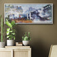 The Europe Bridge Saint Lazare Station in Paris - Floater Framed Canvas Print