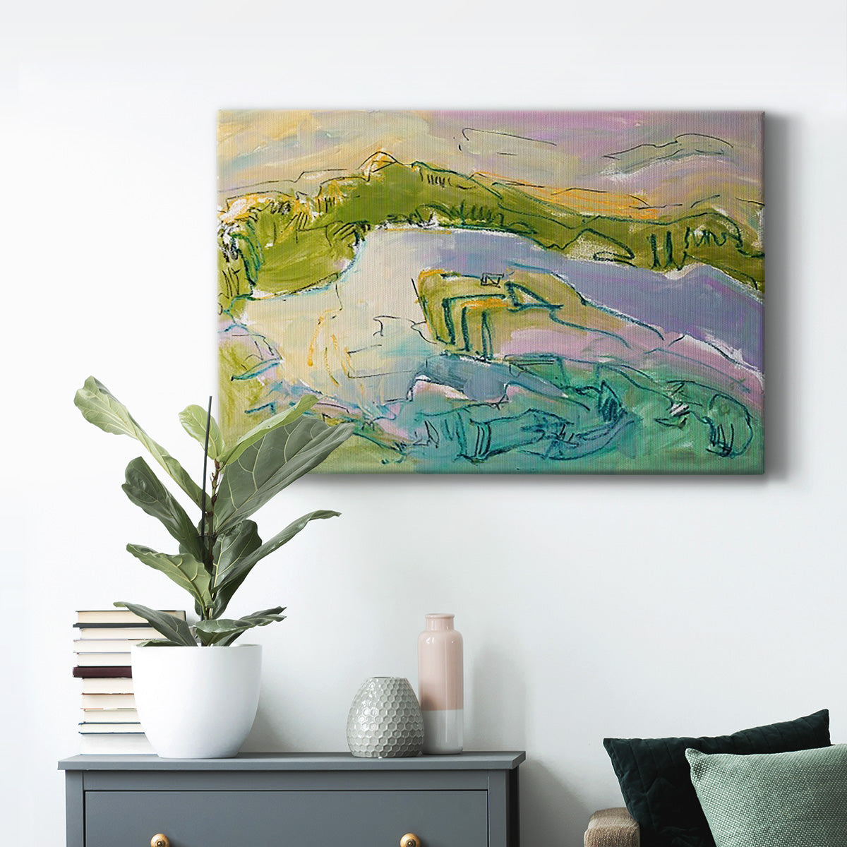 Treasured Island - Canvas Art Print