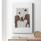 Elephant Bouquet, Portrait Premium Gallery Wrapped Canvas - Ready to Hang