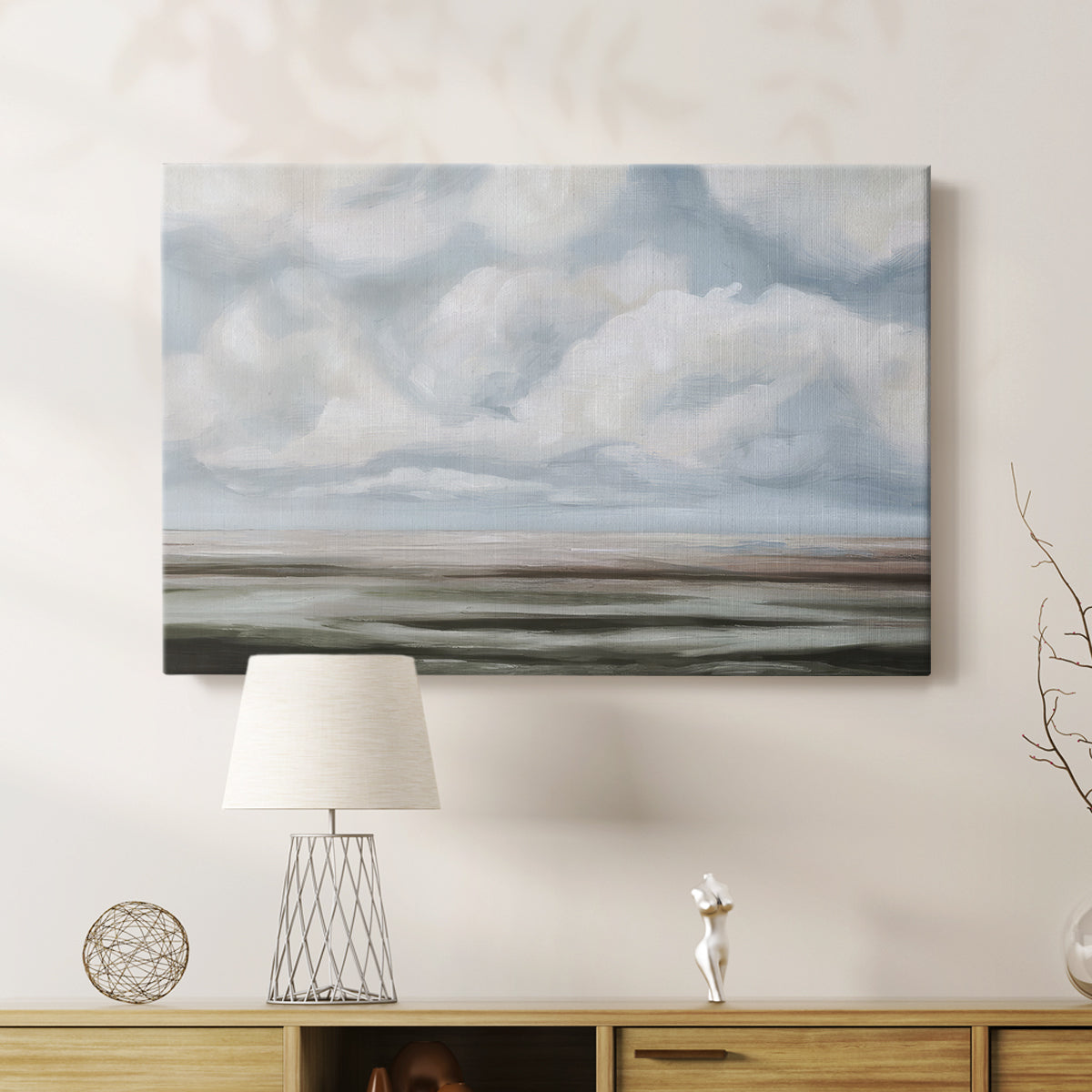 Diluted Plains III - Canvas Art Print
