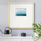 Azure Rising II Premium Framed Print Double Matboard