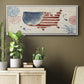Fourth of July Collection C - Floater Framed Canvas Print