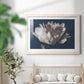 White Peony - Barnwood Framed Art Print