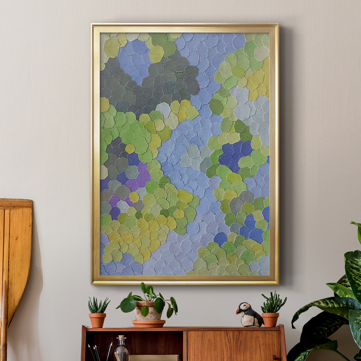Estes Park - Modern Framed Canvas Print