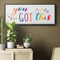 Rainbow Got This - Floater Framed Canvas Print