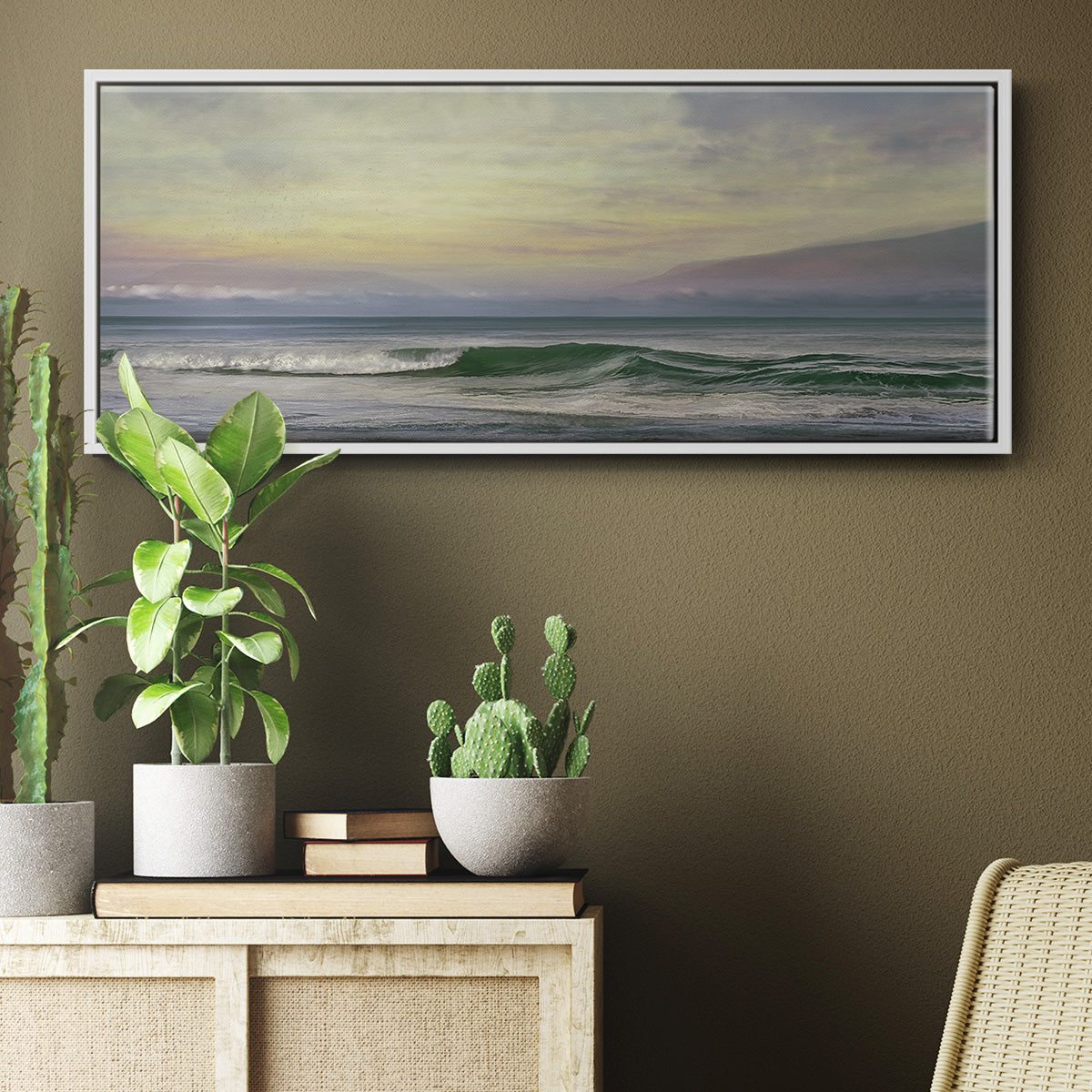Our View - Floater Framed Canvas Print