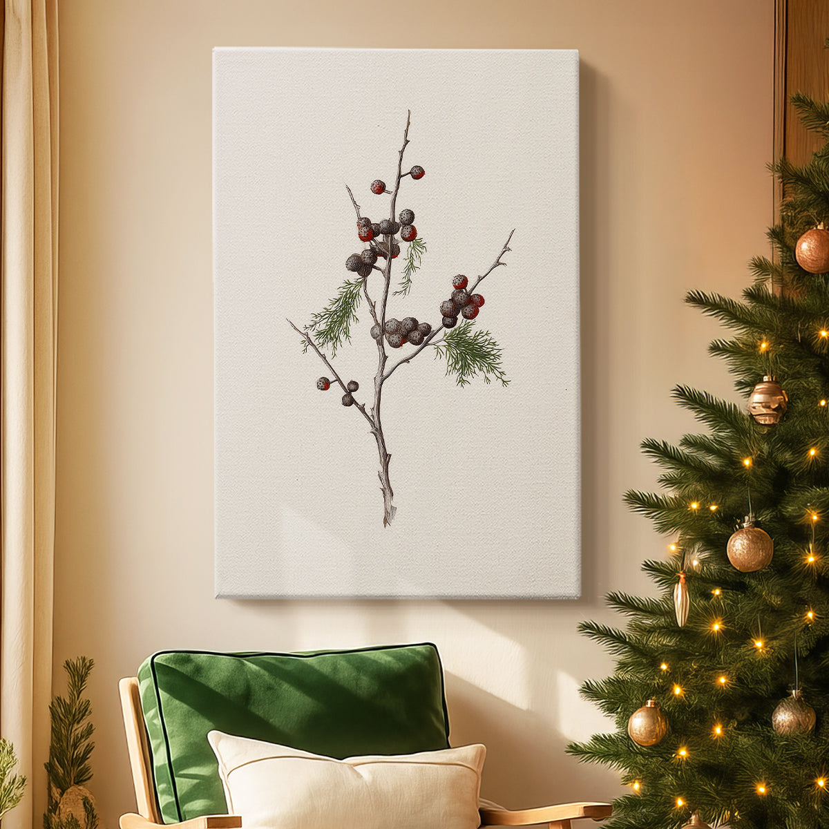Midnight of Silver Morning - Canvas Art Print
