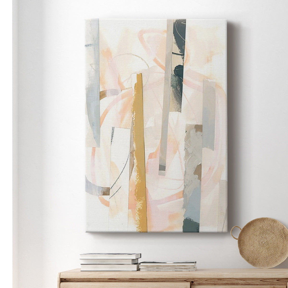 Melon Litmus I Premium Gallery Wrapped Canvas - Ready to Hang