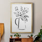 Sketchy Bouquet I - Modern Framed Canvas Print