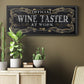 Wine Taster - Floater Framed Canvas Print