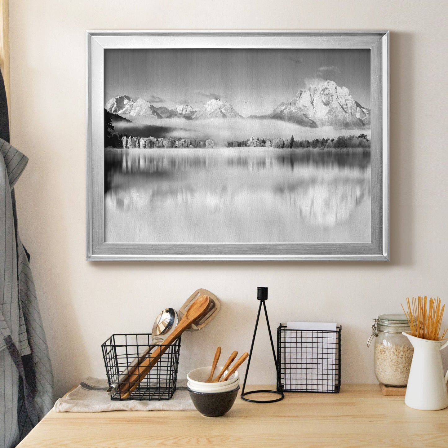 Peak Reflection Premium Classic Framed Canvas - Ready to Hang