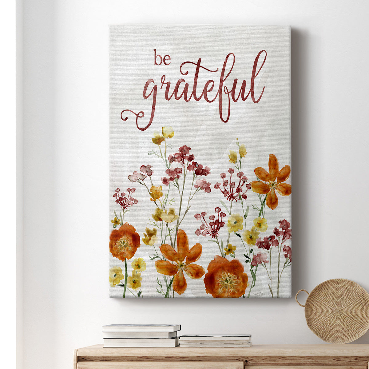 Grateful Catalina Bouquet - Canvas Art Print