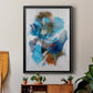 Misty Blue II - Modern Framed Canvas Print