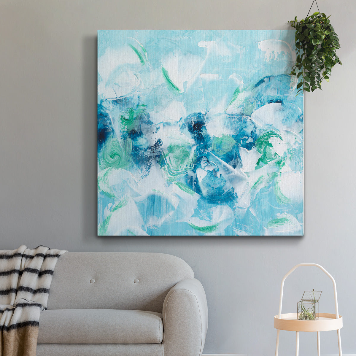 Abstract Cloud Cover II-Premium Gallery Wrapped Canvas - Ready to Hang