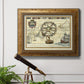 Nautical Map I Premium Framed Canvas- Ready to Hang