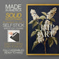 Floral Study Series LII - Restickable Framed Art Set