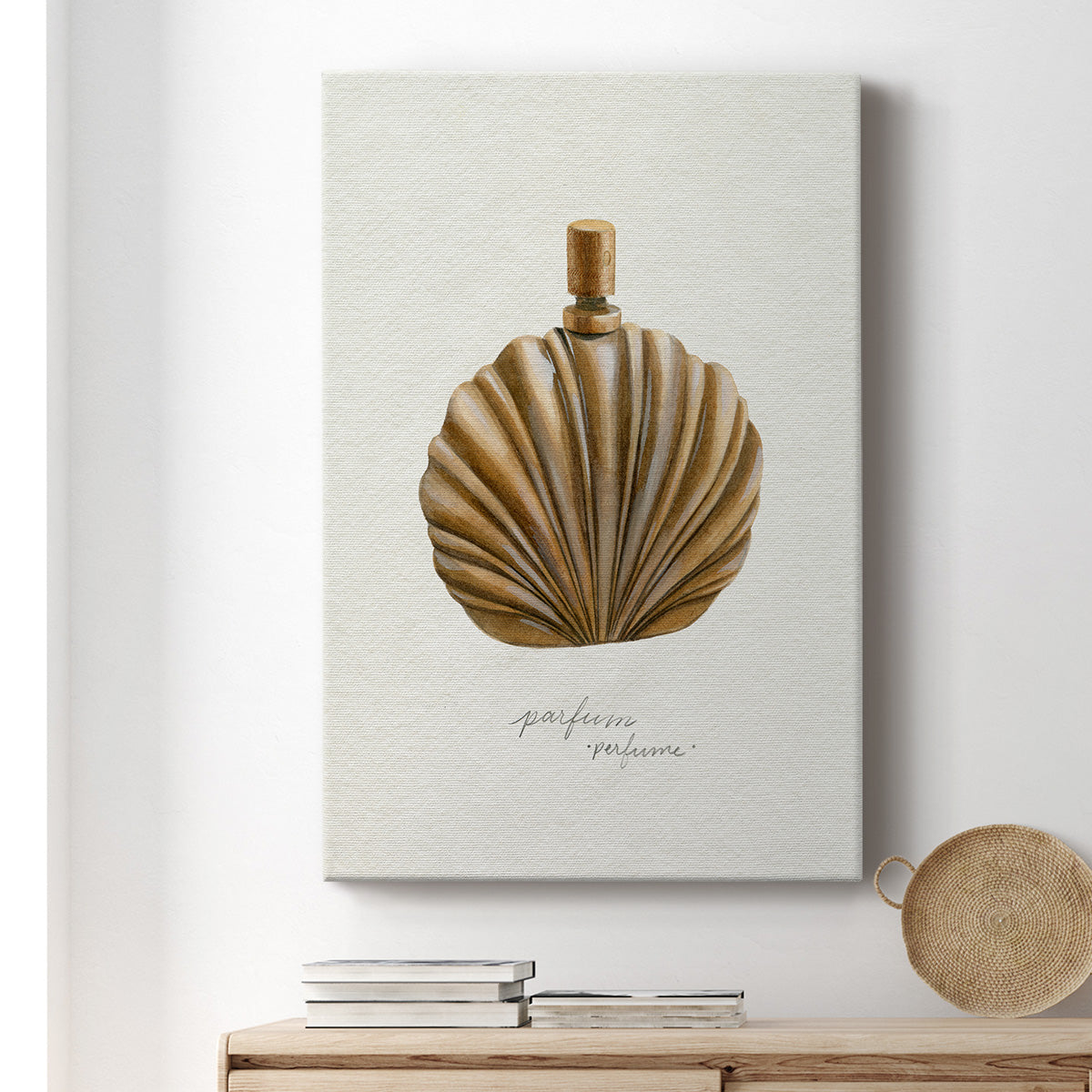 Gilded Toiletries II - Canvas Art Print