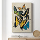 Collaged Butterflies II Premium Gallery Wrapped Canvas - Ready to Hang