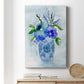 Blue Bouquet I Premium Gallery Wrapped Canvas - Ready to Hang