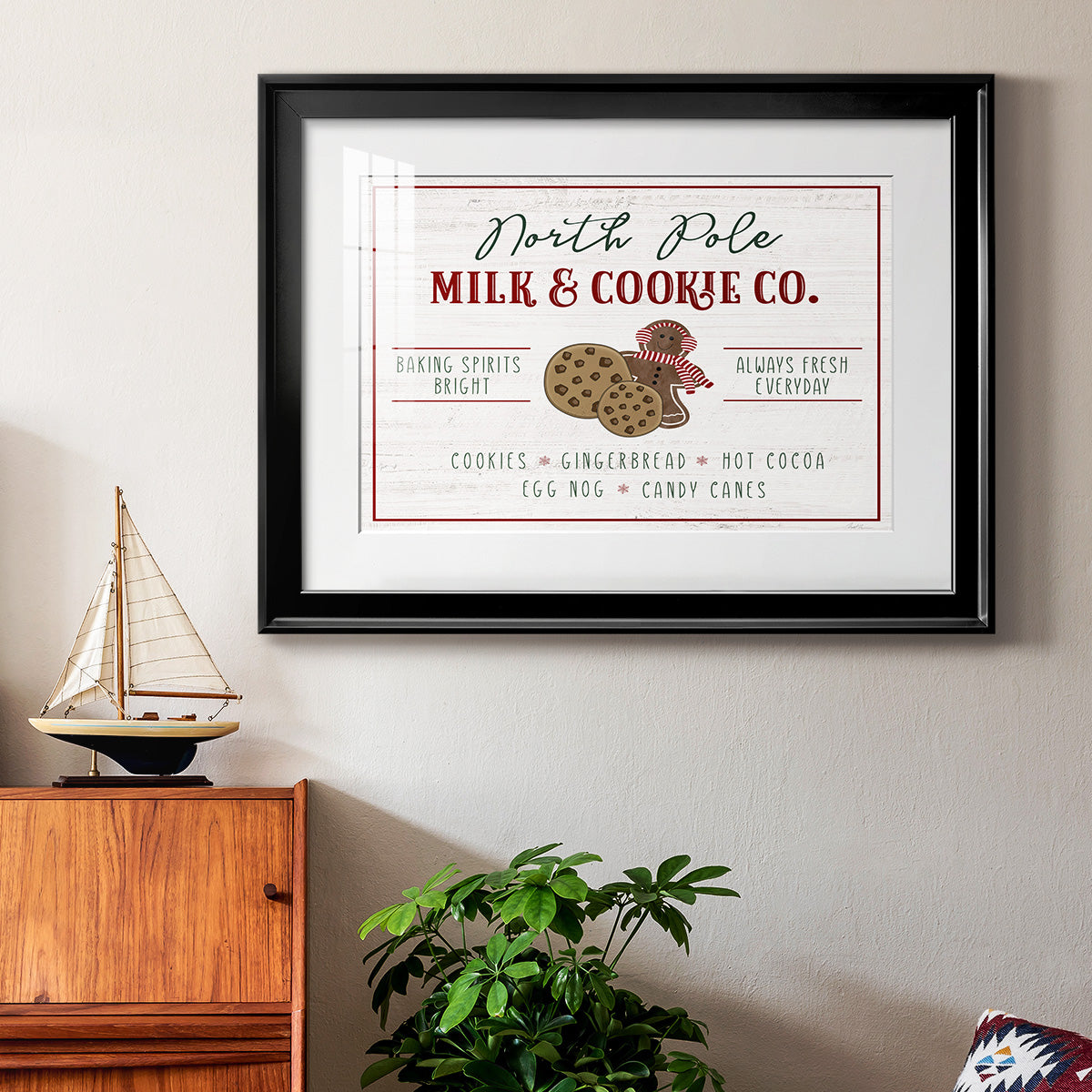 Milk and Cookie Co Premium Framed Print - Ready to Hang