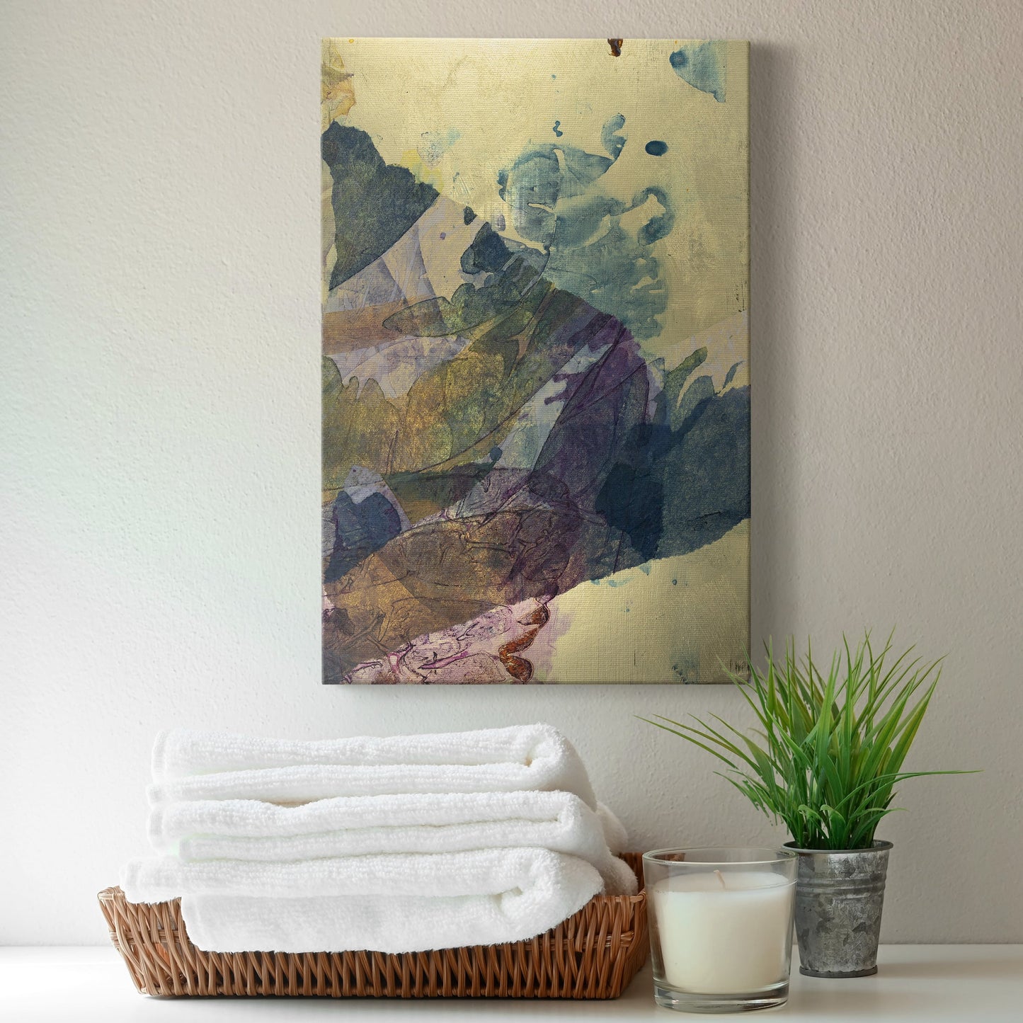 Monet's Landscape VI Premium Gallery Wrapped Canvas - Ready to Hang