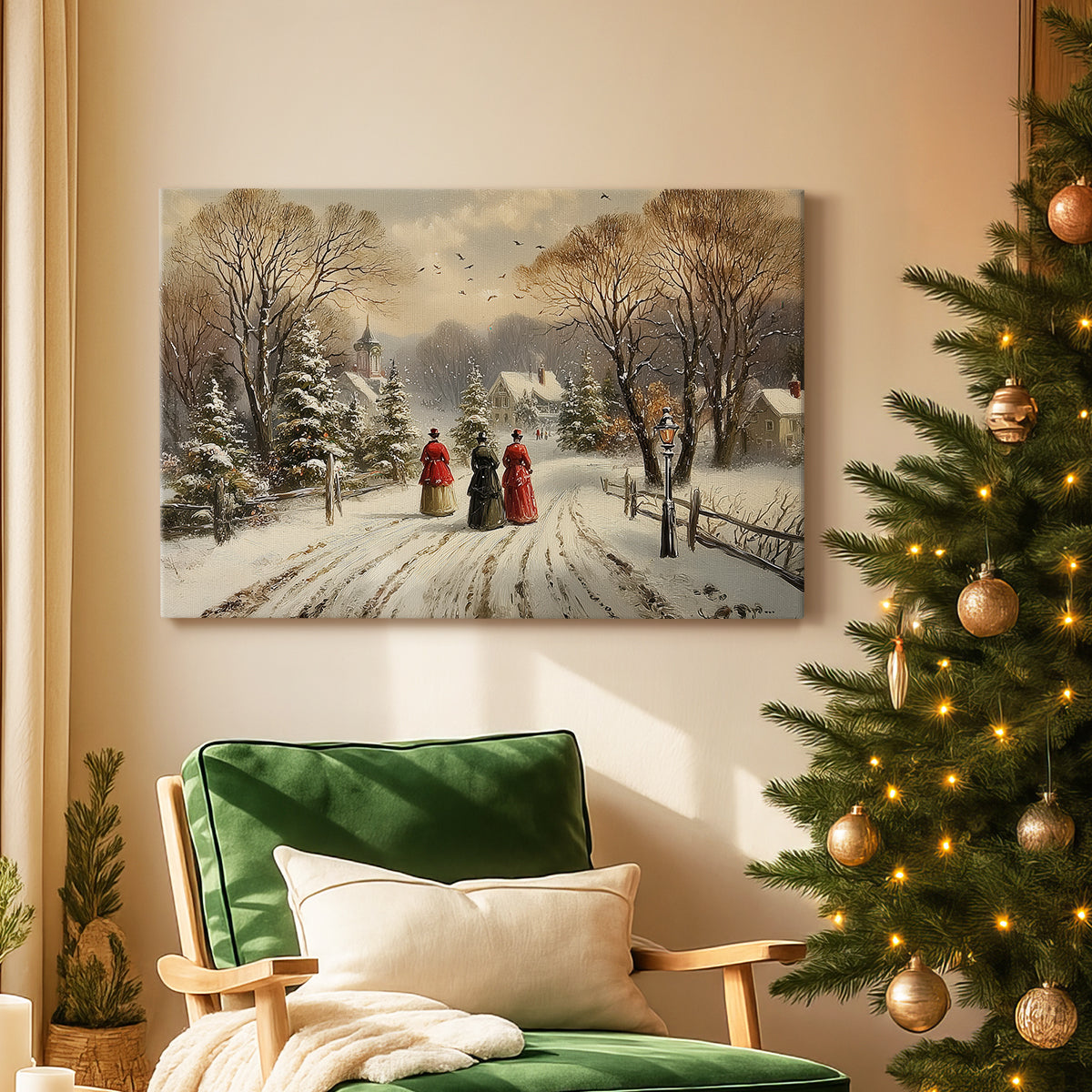 Twilight of Honeyed Cathedral - Canvas Art Print