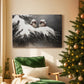 Dawn of Soft Linen Sleigh - Canvas Art Print