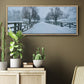 Snowy Road II - Floater Framed Canvas Print