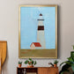 Lookout Point II - Modern Framed Canvas Print
