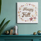 Happy Fall Wreath -Premium Gallery Wrapped Canvas - Ready to Hang