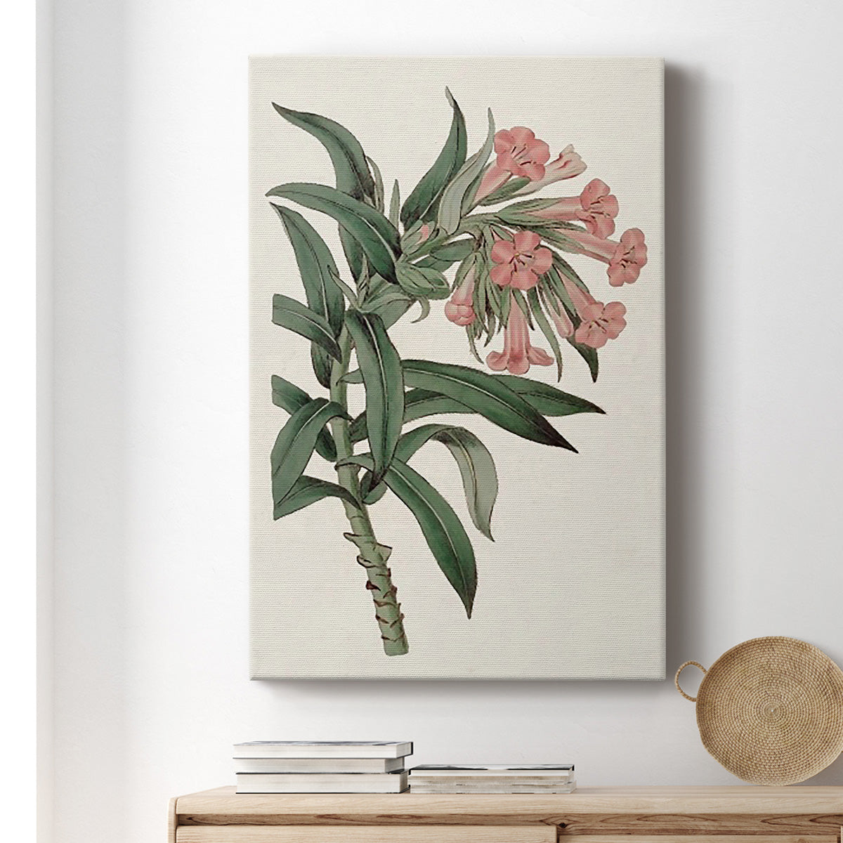 Pink Floral Mix VI - Canvas Art Print