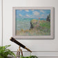 Cliff Walk At Pourville, 1882 - Ornate Framed Canvas Print
