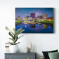 Columbus, Ohio at Night - Canvas Art Print