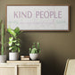 Kind People - Floater Framed Canvas Print