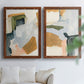 Palette Meld I - Premium Framed Canvas 2 Piece Set - Ready to Hang