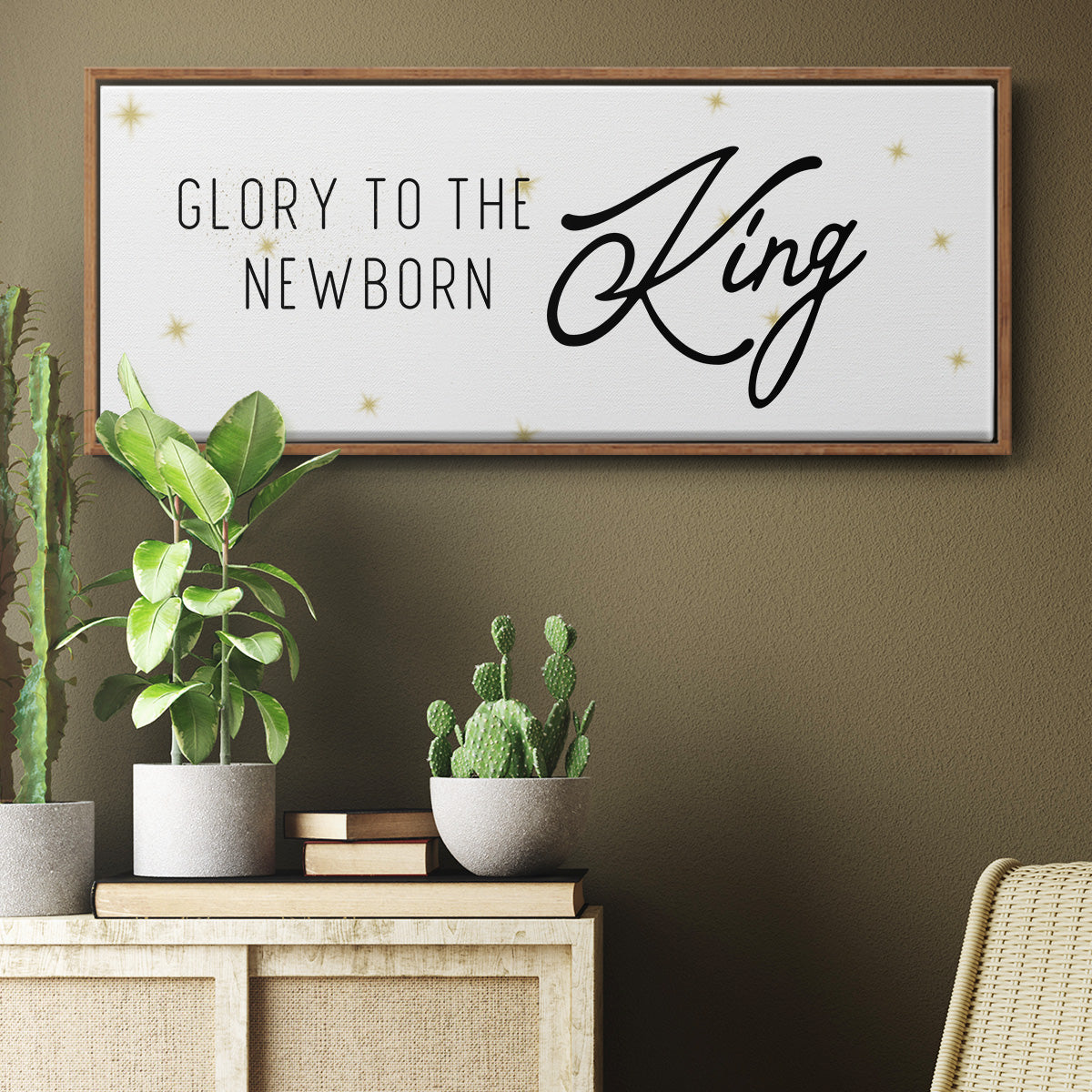 Glory - Floater Framed Canvas Print