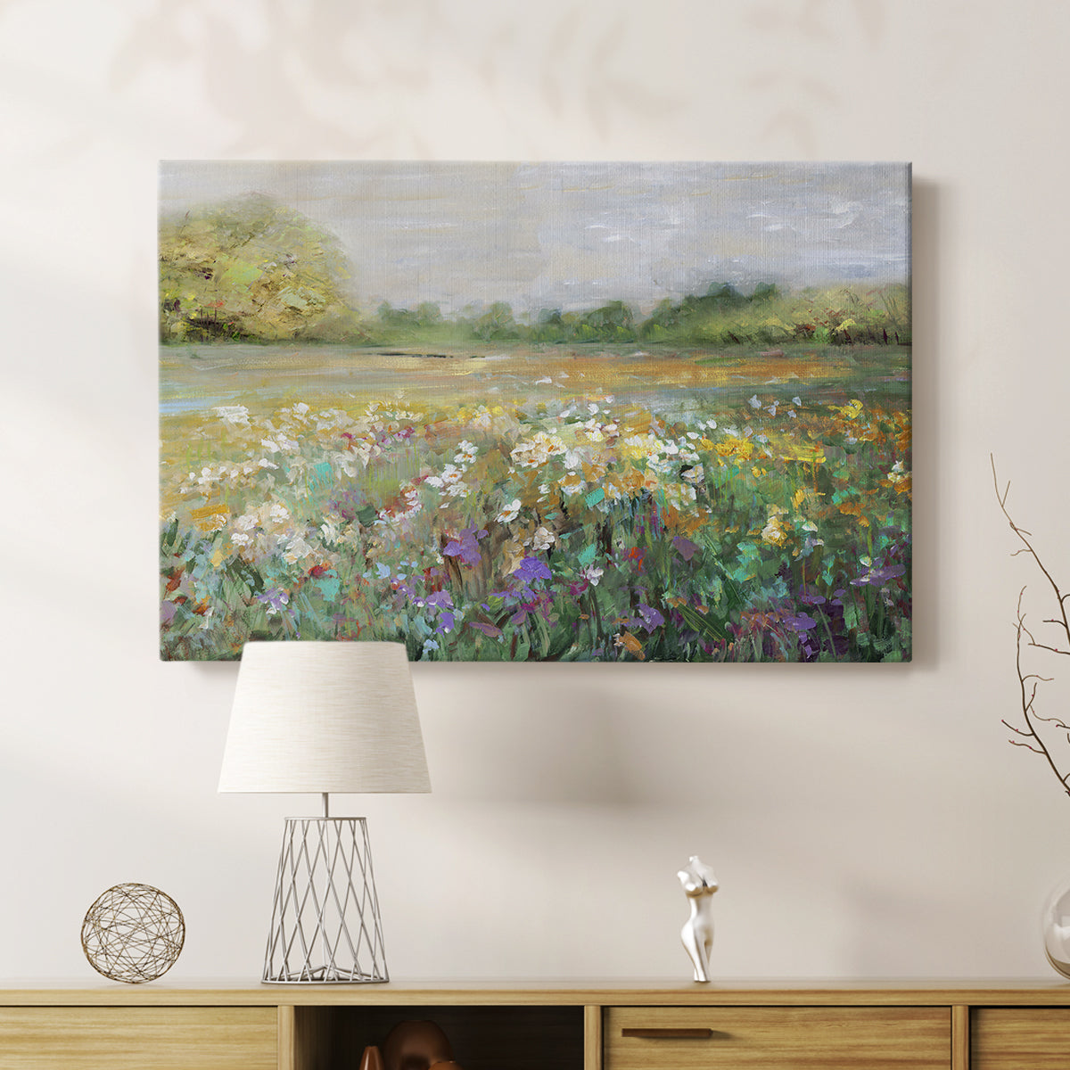 Country Meadow - Canvas Art Print