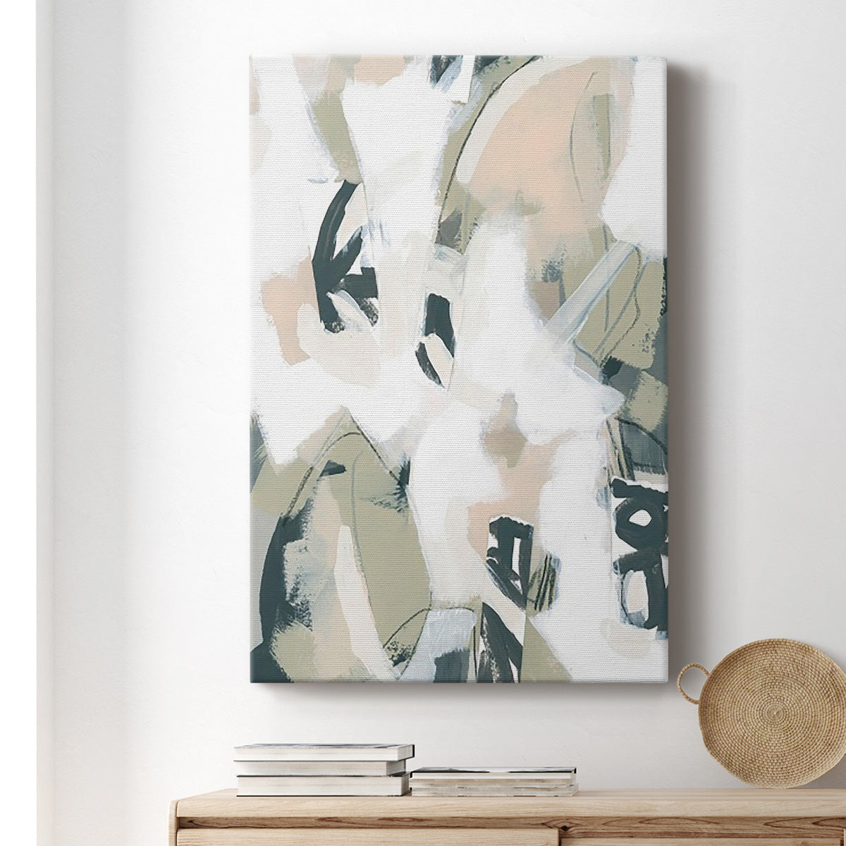 Sumi Storm I - Canvas Art Print