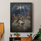 Silent Night - Modern Framed Canvas Print