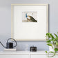 Standing Peacock Premium Framed Print Double Matboard