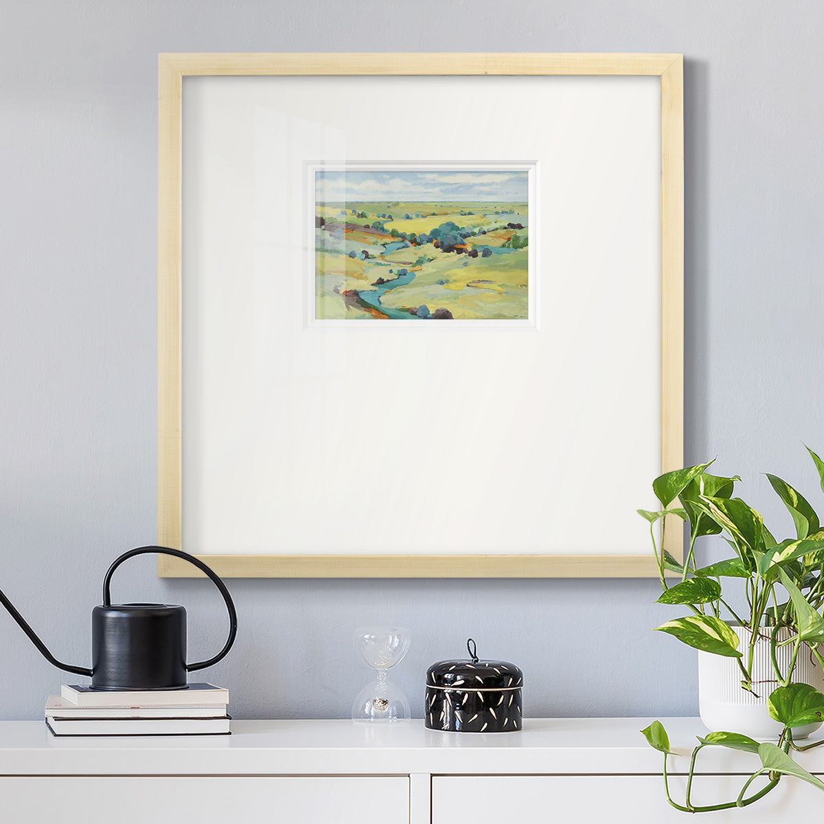 Idyll Sweep Premium Framed Print Double Matboard